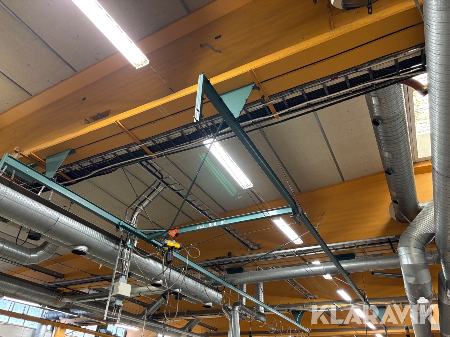 Travers med kättingtelfer Atlas Copco LLA 500 500kg