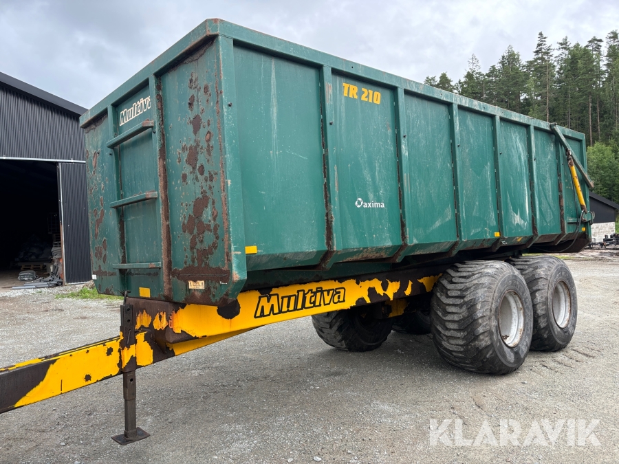 Spannmålsvagn Multiva TR 210