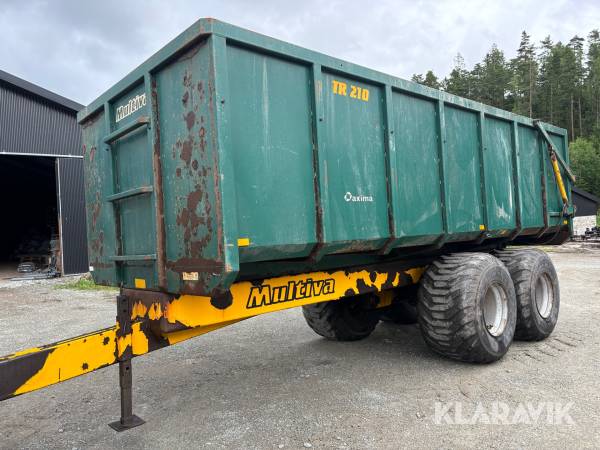 Spannmålsvagn Multiva TR 210