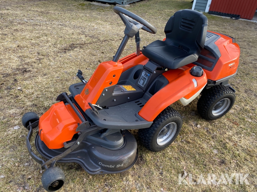Gräsklippare Husqvarna Rider 214TC combi 94 multiklipp