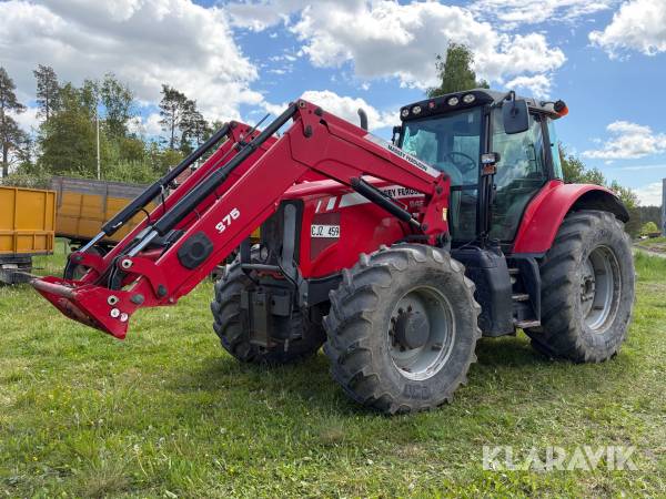 Traktor Massey Ferguson 6485 Dyna 6 med lastare