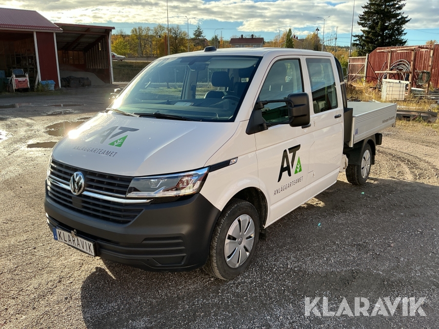 Pickup Volkswagen Transporter T6 2.0 TDI dubbelhytt