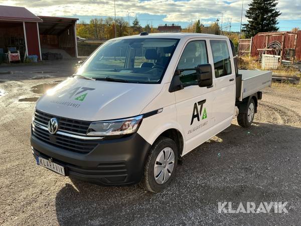 Pickup Volkswagen Transporter T6 2.0 TDI dubbelhytt