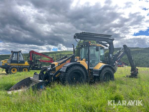 Grävlastare Huddig 1260C med lift