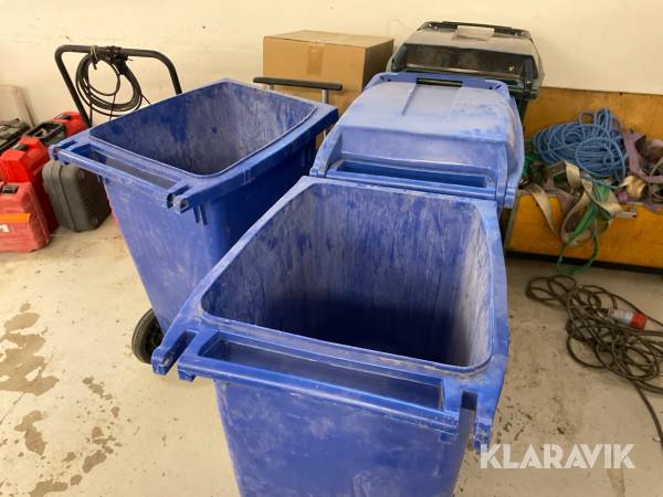 Soptunnor PWS 190 liter 4st