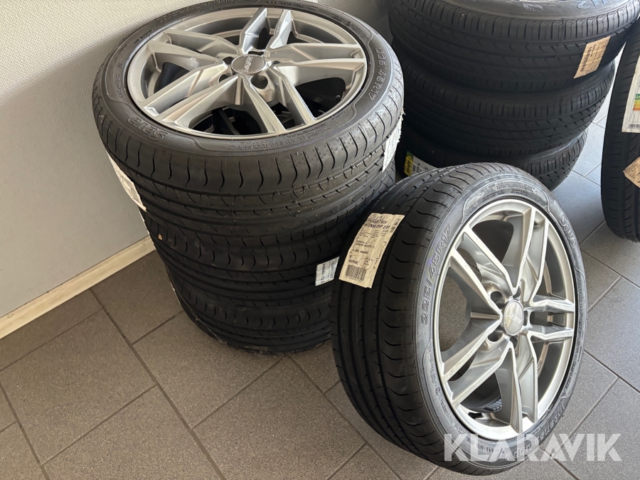 Sommarhjul 5/112 Sava Intensa uhp 2 225/45R17 Vw / Audi m.m