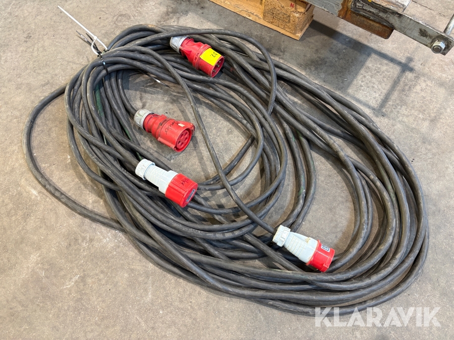 Kabel 16 och 32 ampere