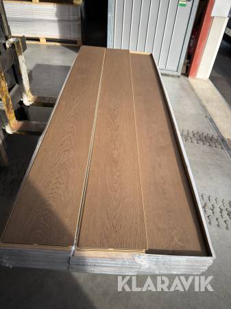 Ekgolv Woodura, Mörkbrun, 92 kvm, klickgolv 5G, XXL, 1-stav