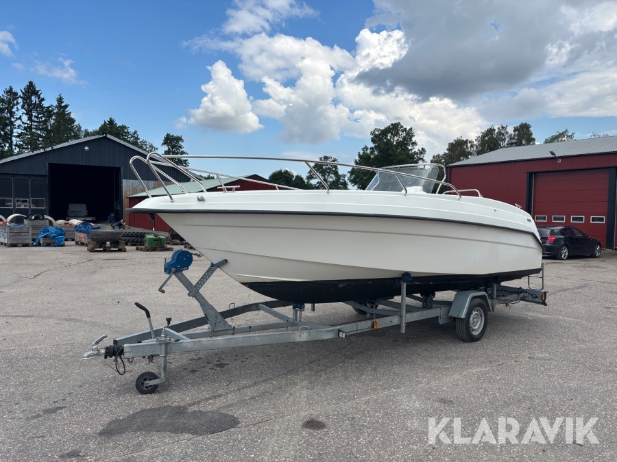 Styrpulpet Ryds 618 gti Mercury 115hk 80kärra