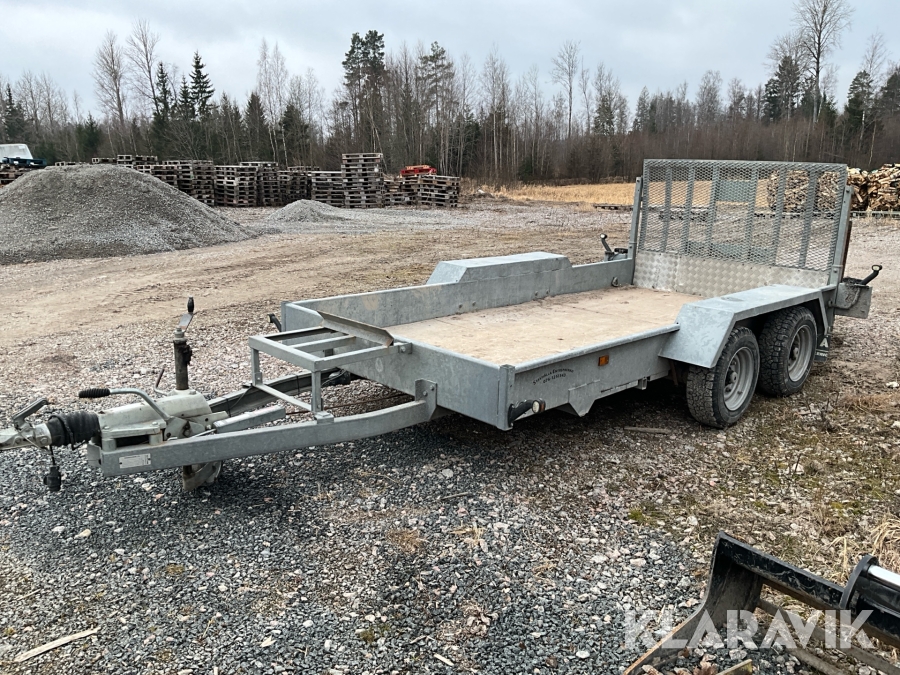 Personbilssläp maskinsläp INDESPENSION 3500kg