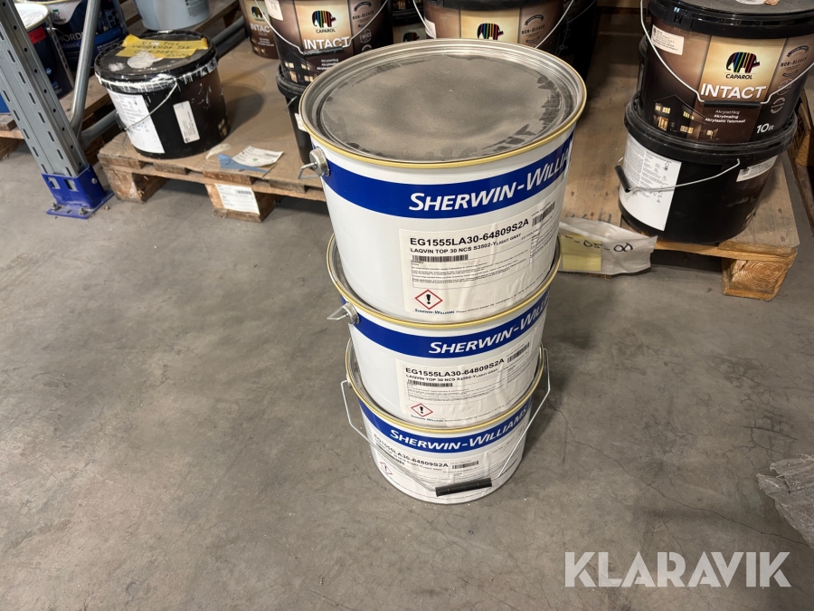 Färg Sherwin-Williams S3502-Y 10L 3st