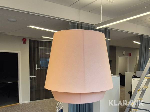 Taklampa Elements XL Zero Rosa