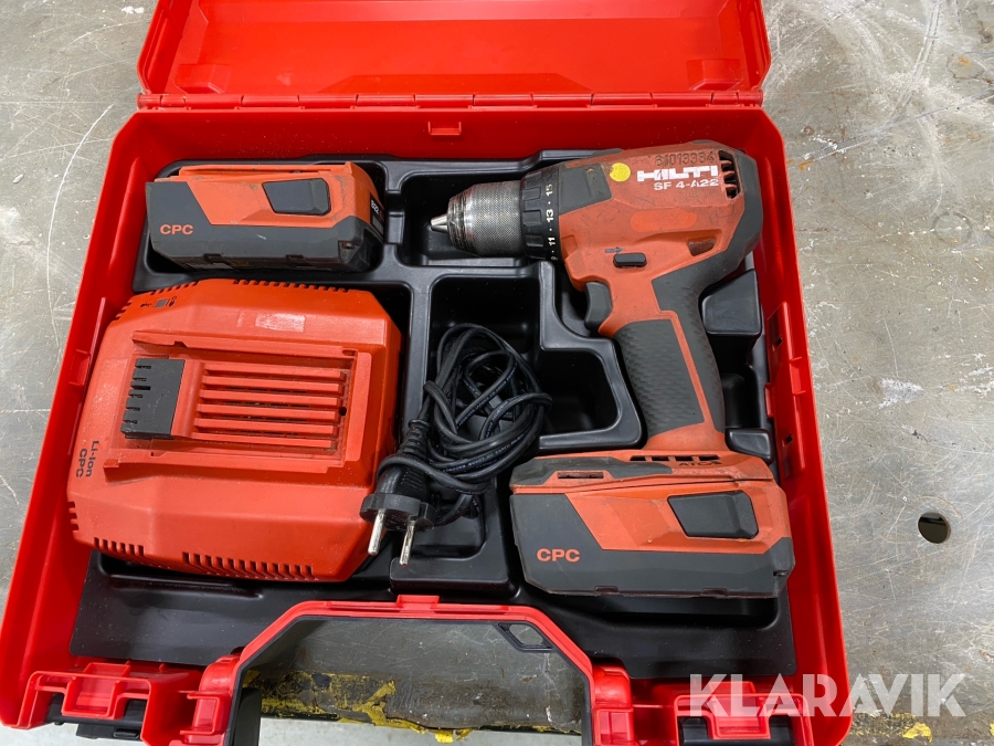 Borrskruvdragare batteri Hilti SF4-A22