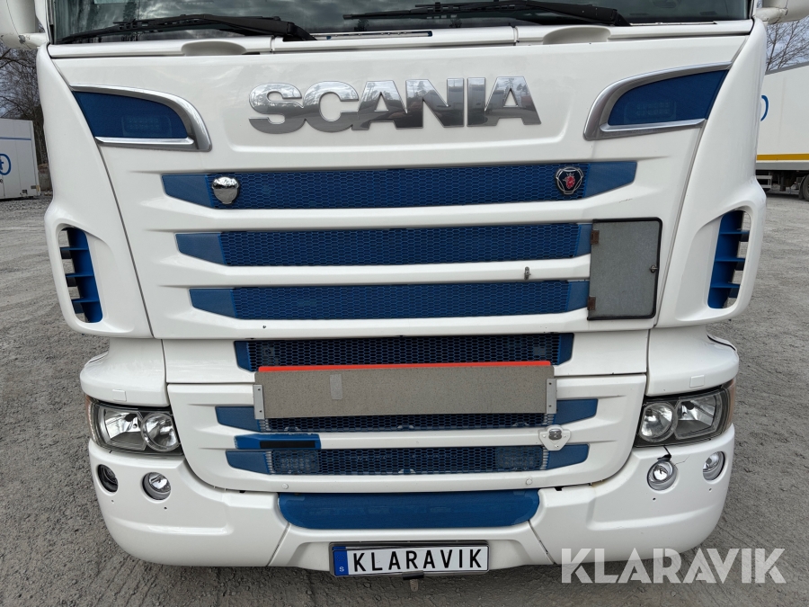 Kranbil med tipp Scania R560lb8x4*4hnb Tridem med Palfinger PK 33002-EH