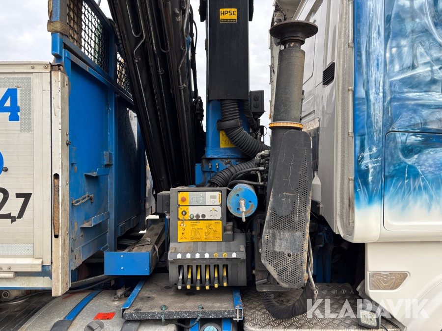 Kranbil med tipp Scania R560lb8x4*4hnb Tridem med Palfinger PK 33002-EH