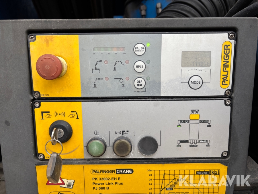 Kranbil med tipp Scania R560lb8x4*4hnb Tridem med Palfinger PK 33002-EH