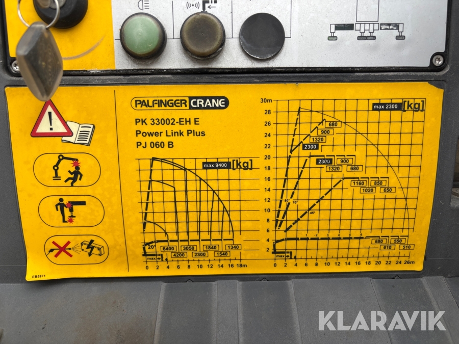 Kranbil med tipp Scania R560lb8x4*4hnb Tridem med Palfinger PK 33002-EH