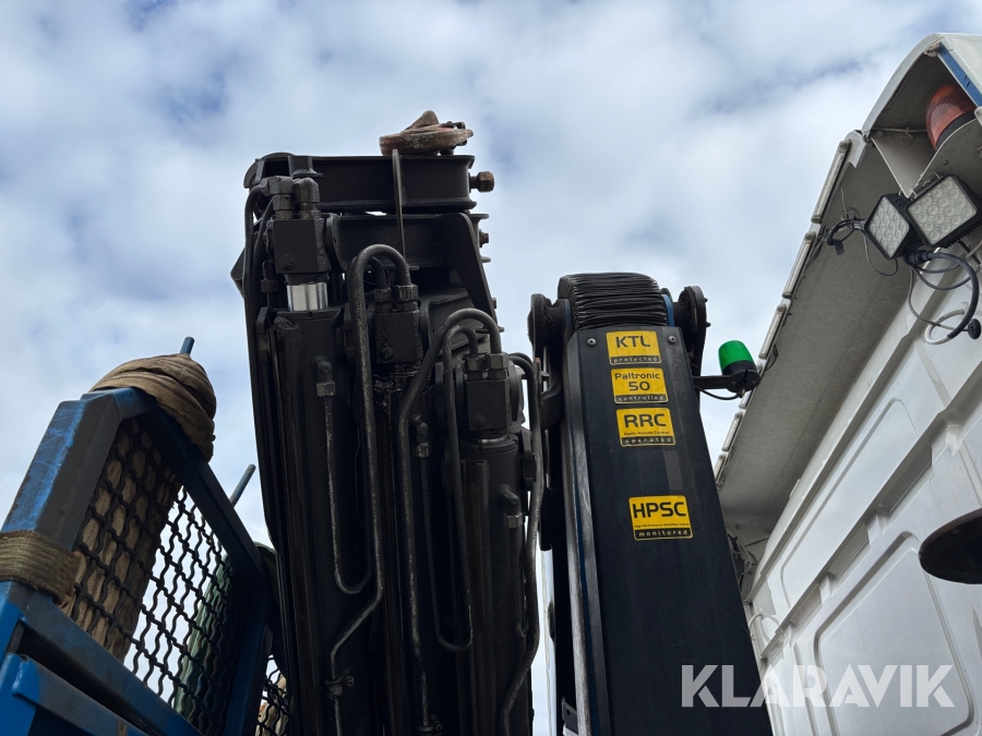 Kranbil med tipp Scania R560lb8x4*4hnb Tridem med Palfinger PK 33002-EH