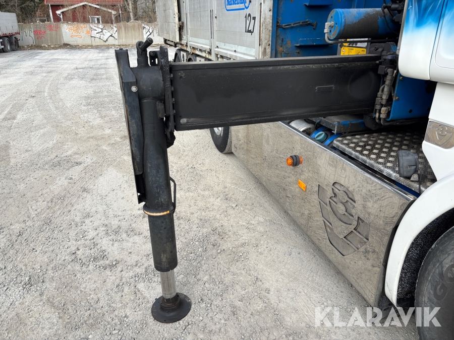 Kranbil med tipp Scania R560lb8x4*4hnb Tridem med Palfinger PK 33002-EH