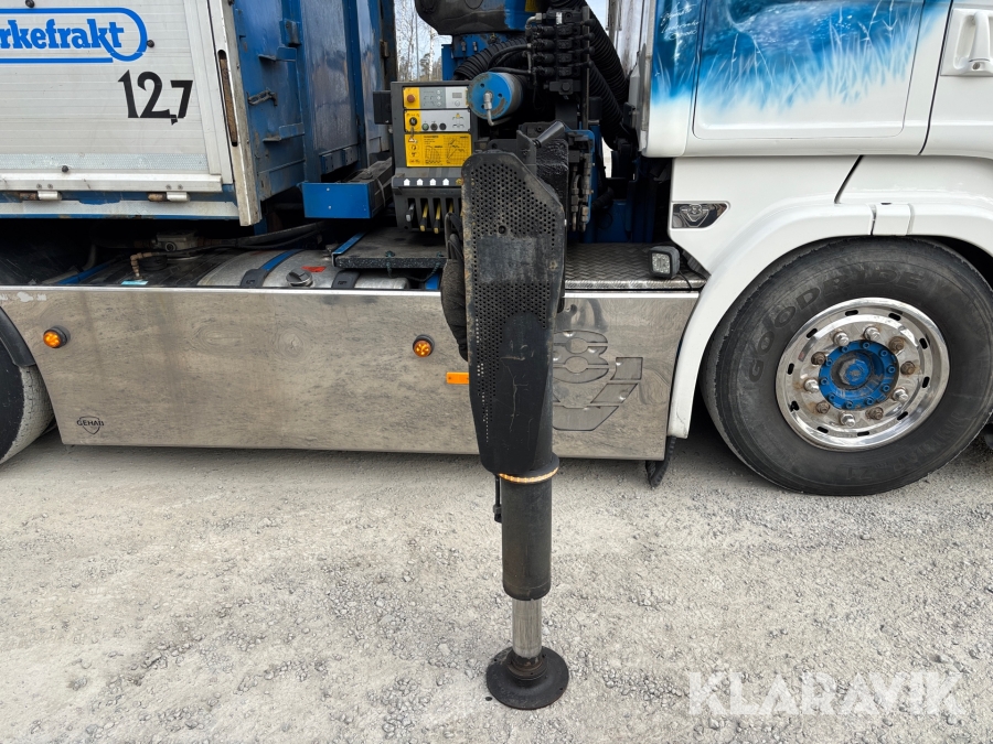 Kranbil med tipp Scania R560lb8x4*4hnb Tridem med Palfinger PK 33002-EH