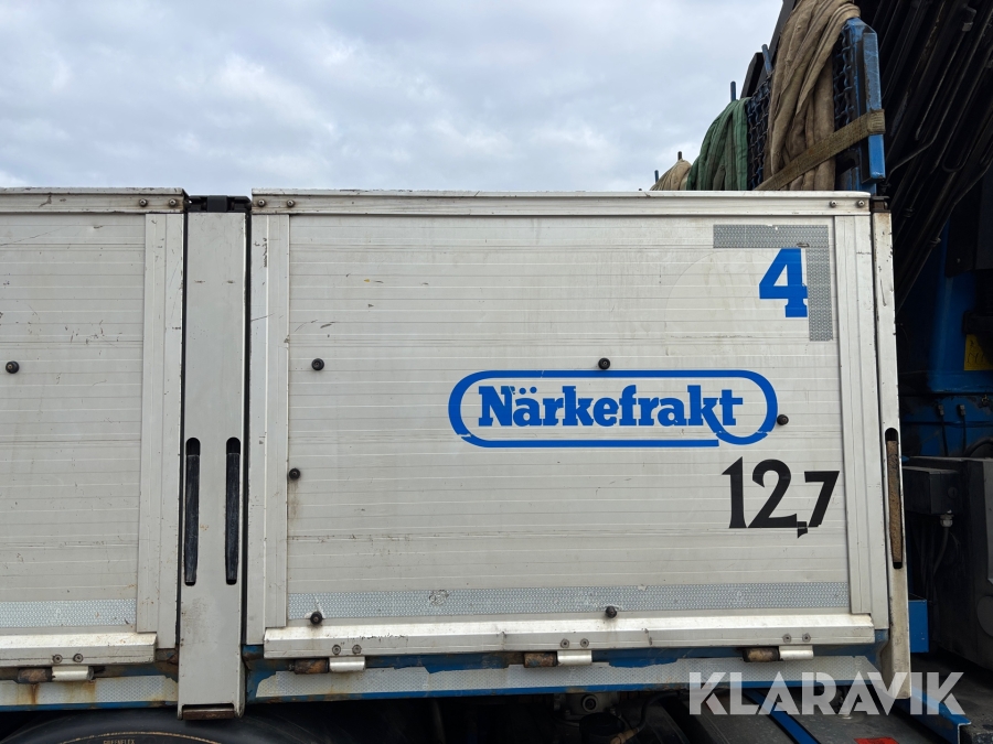 Kranbil med tipp Scania R560lb8x4*4hnb Tridem med Palfinger PK 33002-EH