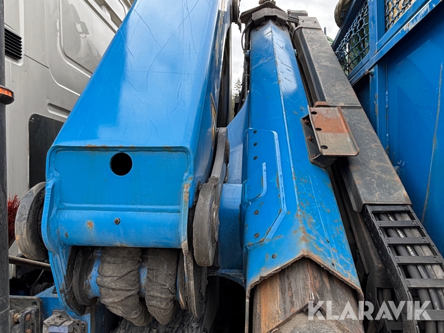 Kranbil med tipp Scania R560lb8x4*4hnb Tridem med Palfinger PK 33002-EH