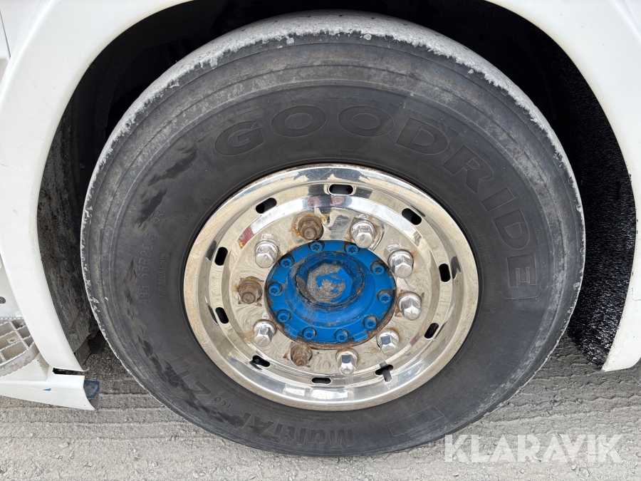 Kranbil med tipp Scania R560lb8x4*4hnb Tridem med Palfinger PK 33002-EH