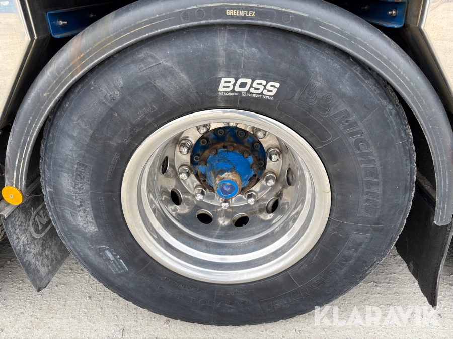 Kranbil med tipp Scania R560lb8x4*4hnb Tridem med Palfinger PK 33002-EH