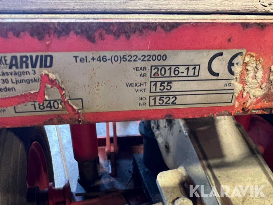 Transportvagn Starke Arvid LYFT-8
