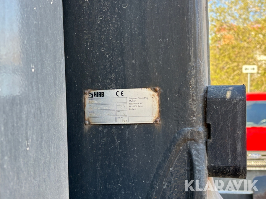 Lastväxlare Volvo FM 6x2 med Schaktflak