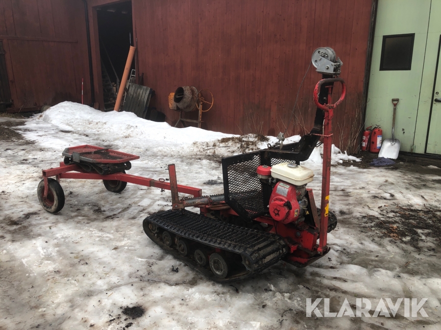 Järnhästen / Älgdragare med vagn