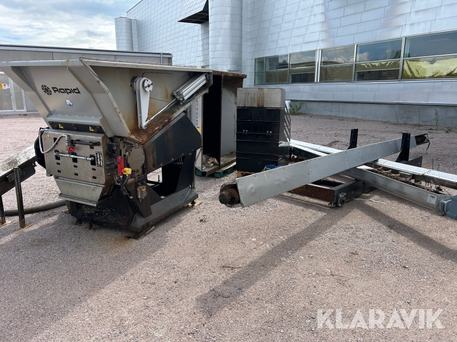 granuleringskvarnar / plastkvarn Rapid Raptor