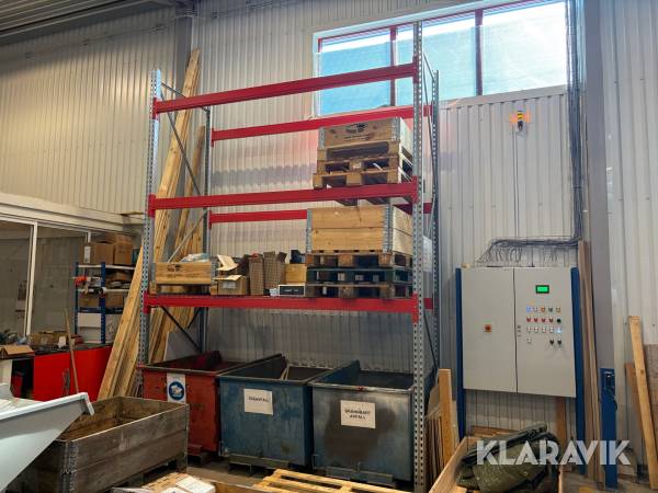 Pallställage 12 pallplatser