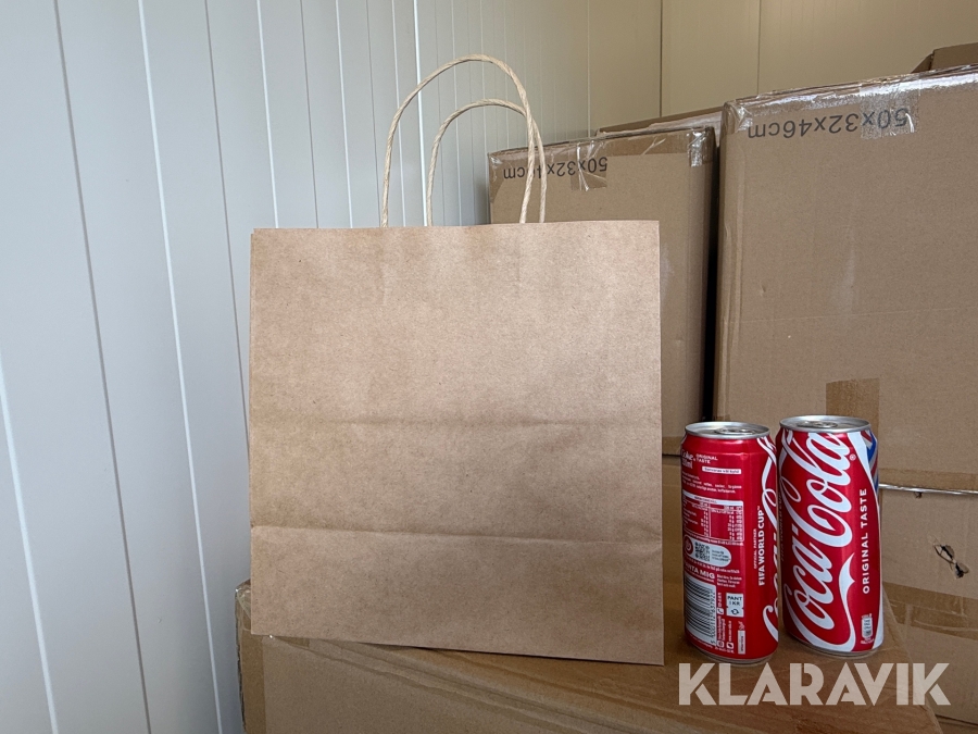 Papperspåsar 48 st lådor