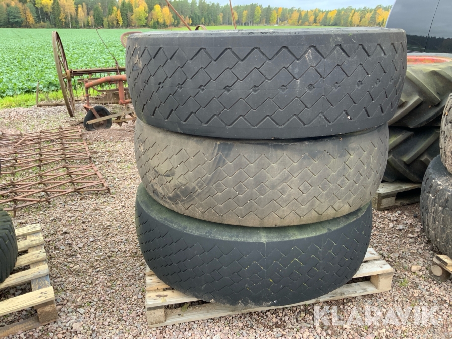 Entreprenaddäck 15.5R25 / 3st