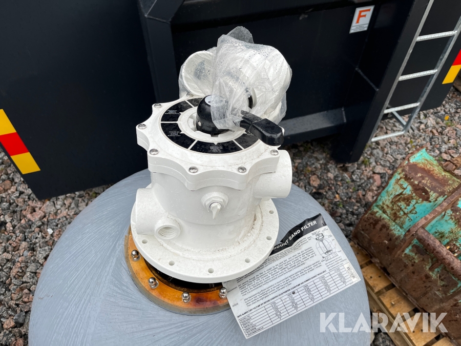 Mega Sand Filter Sandfilter Mega V800, Järfälla, Klaravik auktioner