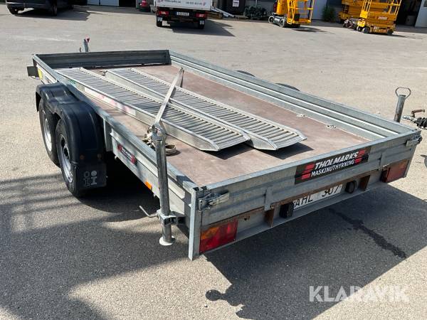 Maskinsläp Igass 2500 Combi med ramper 