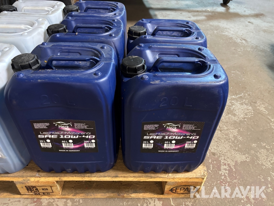 Parti med motorolja Heck 10W40