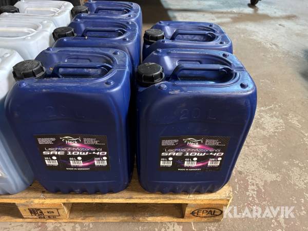 Parti med motorolja Heck 10W40
