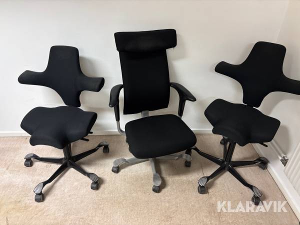 Skrivbordsstolar 3st