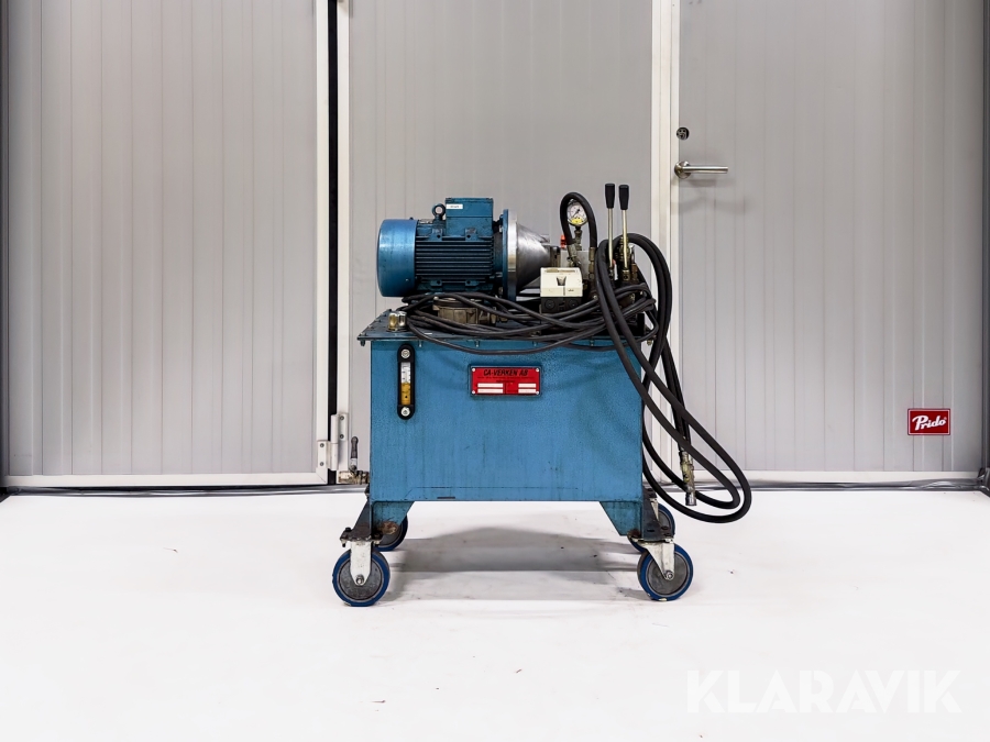 Hydralaggregat på hjul CA-Verken AB HG-7-3-80