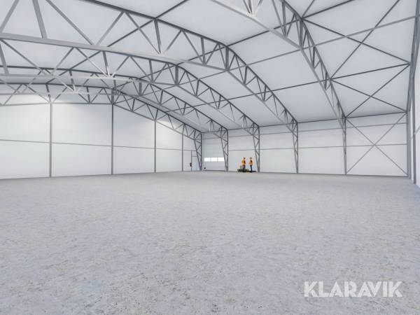 Stor tälthall O.B.Wiik 30x25x6 meter