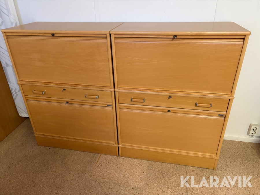 Jalusiskåp Kinnarps 2st
