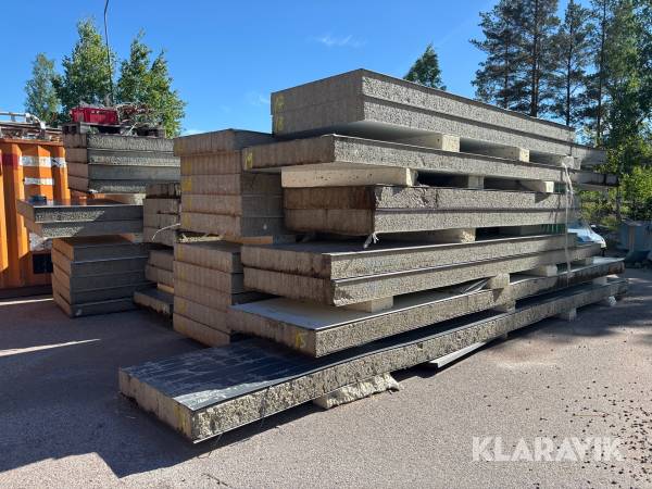 Sandwichpanel ca 50st 273kvm