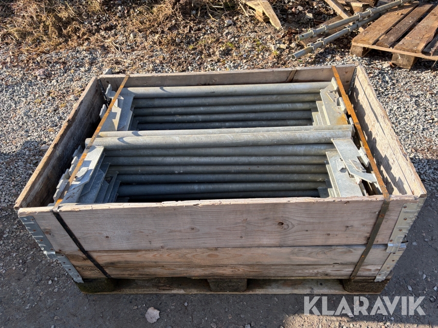 Parti med enrörsbalk till hakiställning 28 st