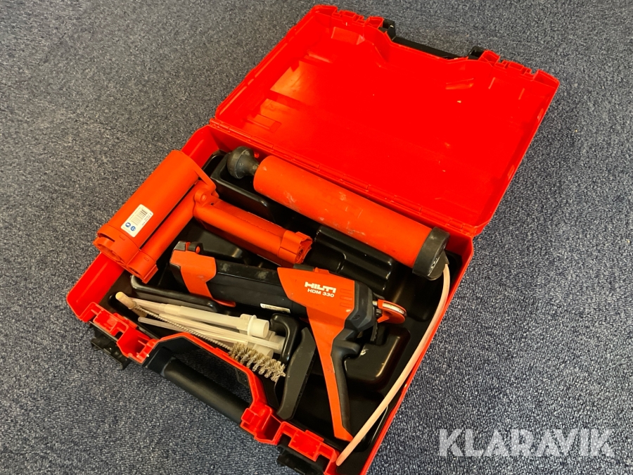 Injekteringspistol Hilti HDM 330 inklusive tillbehör