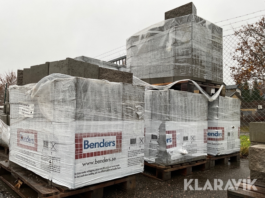 Mursten Benders Megasmart 150 rakhuggen 400x200x150 mm grå