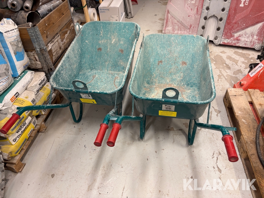 Skottkärror 2st