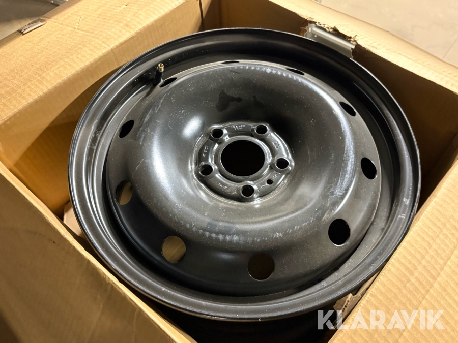 Stålfälgar 6,5x16 5/108. ET50. CB60,1.  4st