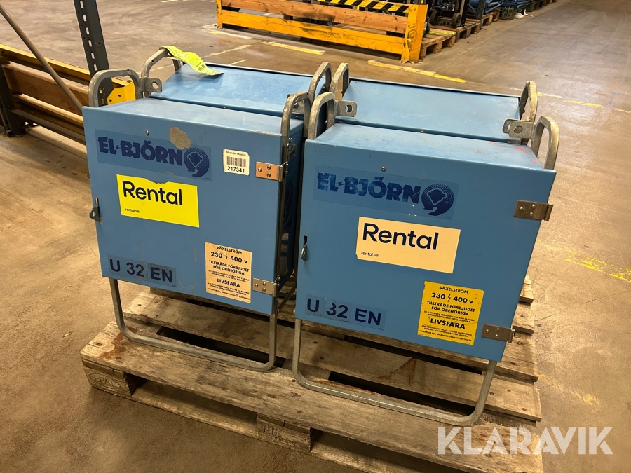 Undercentraler Elbjörn U 32/631-3 EN 4 st